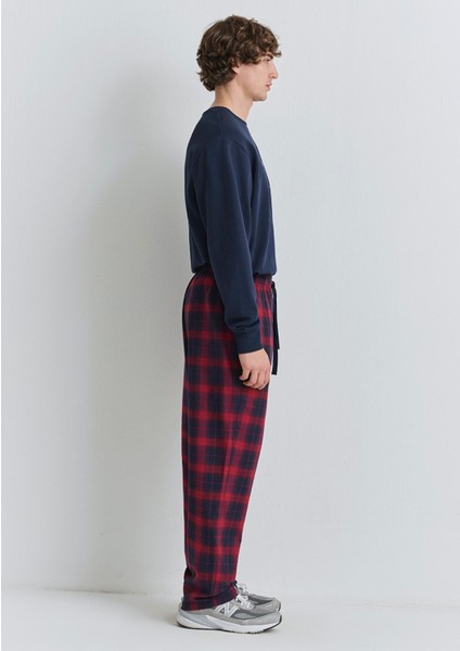 Yılbaşı Temalı Ekose Pantolon 0010570-84538 indirimleri