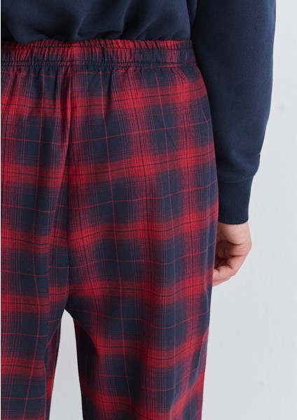 Yılbaşı Temalı Ekose Pantolon 0010570-84538