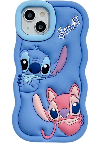 Apple iPhone 14 Kılıf 3D Karakter Figürlü Stic Hamur Silikon