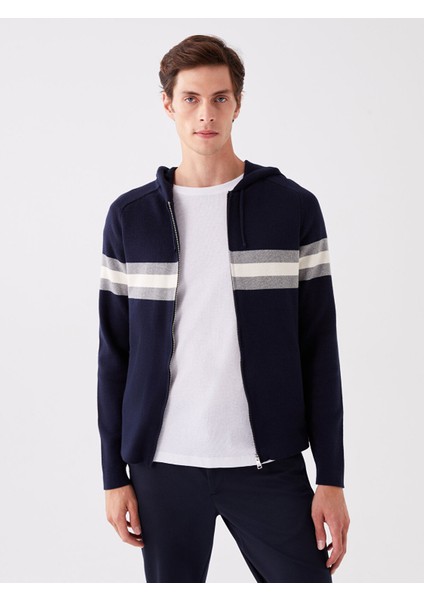 Yeni Sezon Kapüşonlu Uzun Kollu Erkek Triko Hırka fiyatları