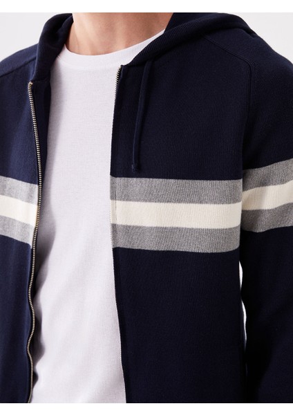 Yeni Sezon Kapüşonlu Uzun Kollu Erkek Triko Hırka fırsatları