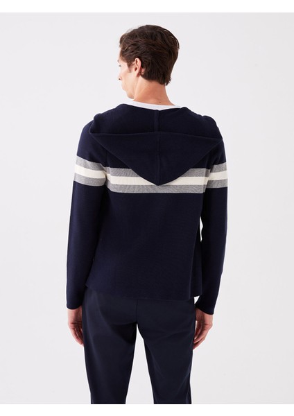 Yeni Sezon Kapüşonlu Uzun Kollu Erkek Triko Hırka indirimleri