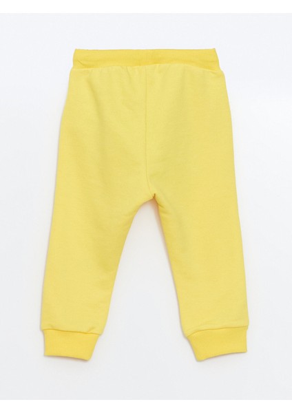 Yeni Sezon Beli Lastikli Kalın Basic Erkek Bebek Jogger Eşofman Altı modelleri