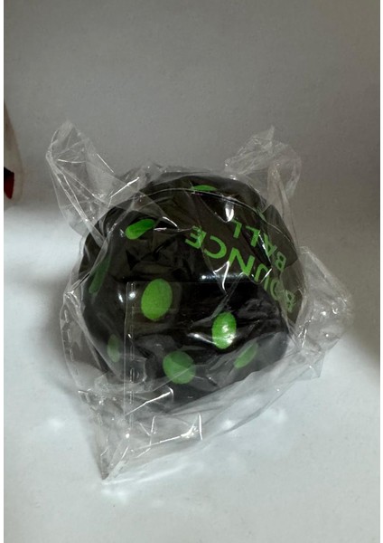 Yükseğe Zıplayan Top Siyah Yeşil 1 Adet