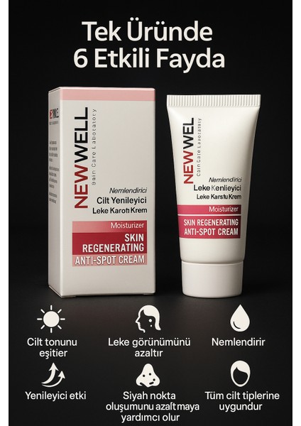 Leke Karşıtı Cilt Yenileyici Nemlendirici Krem – Vitamin C + Kolajen 50ML modelleri