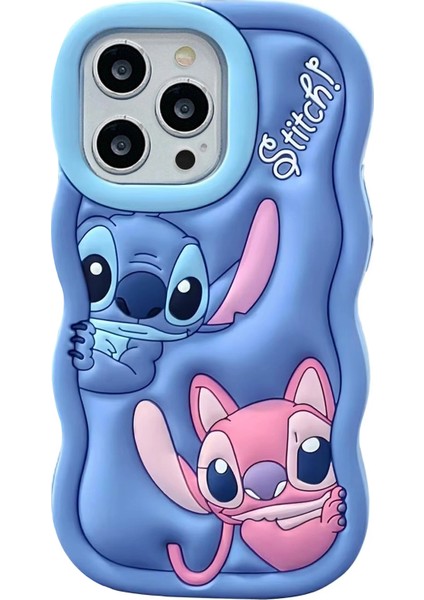 Apple iPhone 16 Pro Max Kılıf 3D Karakter Figürlü Stic Hamur Silikon