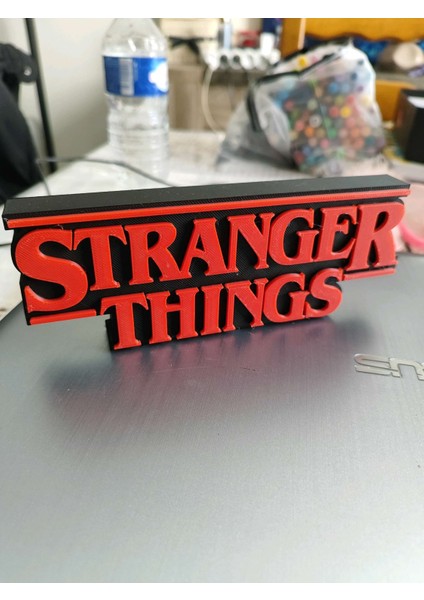 Stranger Things Masaüstü Dekoratif Logo - Gamer Odası Aksesuarı modelleri