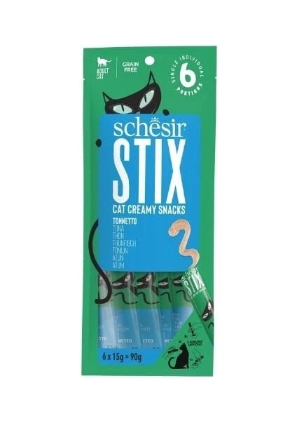 Cat Stick Ton Balıklı Sıvı Kedi Ödül Maması 1 Adet 6X15 gr