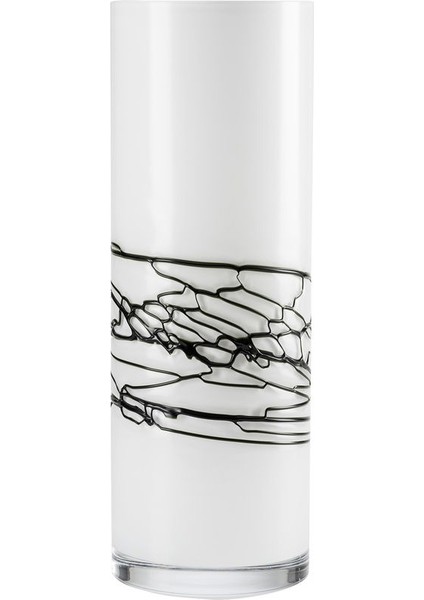 El Yapımı Opal Macun Sarma Vazo 40 cm