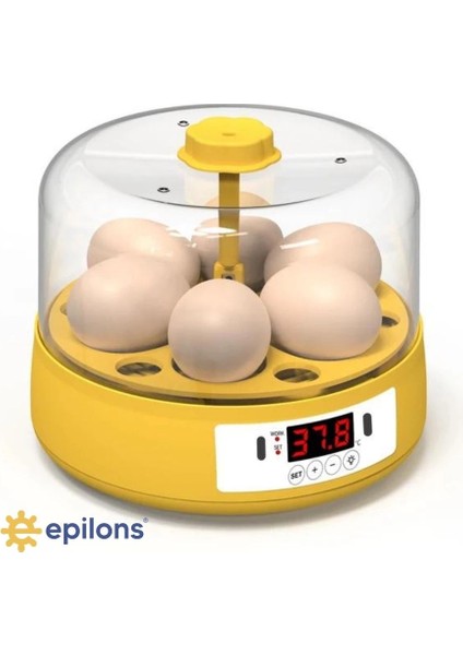 Mini Otomatik Ev Tipi Kuluçka: Elektrikli Tavuk Ve Kuş Kuluçka Makinesi 6 Yumurtalı Mx-6 modelleri