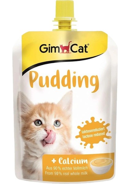 Puding 150 gr – Laktozu Azaltılmış Tam Sütlü Kediler Için Lezzetli Atıştırmalık