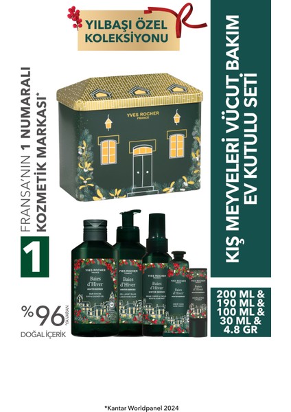 Kış Meyveleri Vücut ve El Bakım Seti