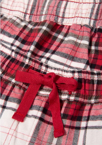 Yılbaşı Temalı Ekose Pantolon 1011168-80638