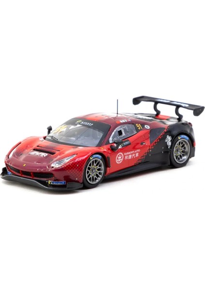 Tarmac Works x Ixo Models 1/64 Ferrari 488 Gt3 Macau Gt Cup 2022 Harmony Racing #51 fiyatları