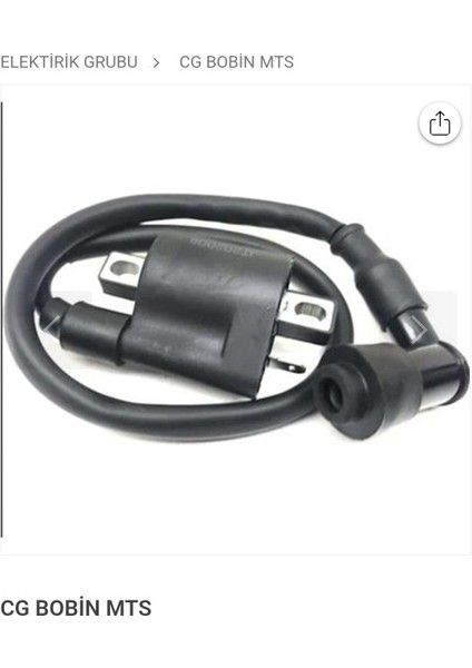 Cg Ybr Kt Cup Uyumlu Ateşleme Bobini