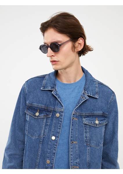 Yeni Sezon Standart Kalıp Erkek Jean Ceket indirimleri
