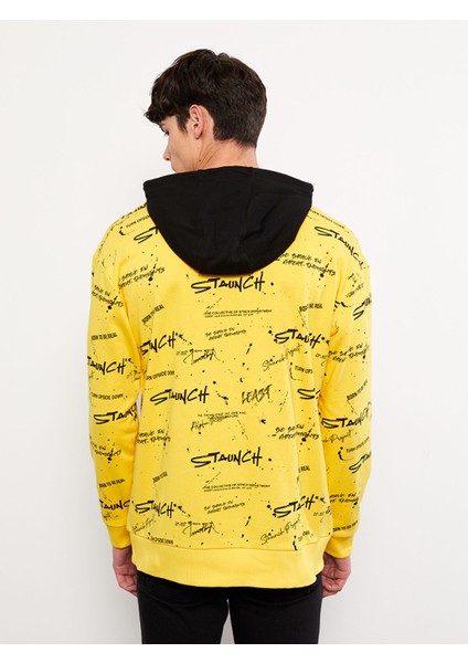 Yeni Sezon Uzun Kollu Baskılı Erkek Hoodie indirimleri