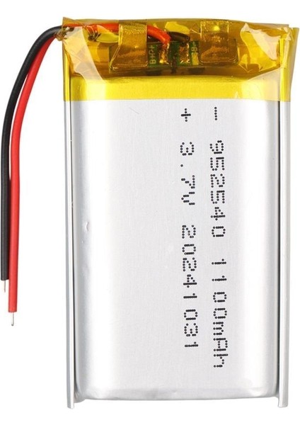 952540 3.7V 1100MAH Lityum Polimer Pil