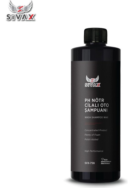 Konsantre Cilalı Ph Nötr Oto Şampuan Araba Yıkama Şampuanı