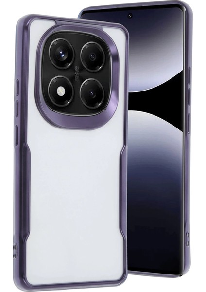 Xiaomi Redmi Note 14 Pro Plus Kılıf Boyi Silikon Kapak - Derin Mor