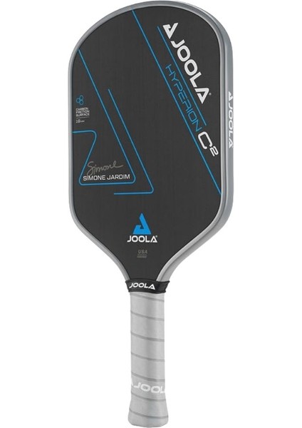 Pb-Paddle Simone Jardim Hyperion C2 Cfs 16 Unisex Gri Pickleball Raket modelleri