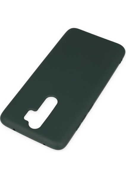 Xiaomi Redmi Note 8 Pro Kılıf Nano Içi Kadife Silikon - Koyu Yeşil modelleri
