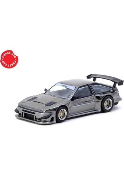 Tarmac Works 1/64 Toyota Sprinter Trueno AE86 Widebody Black/grey - Designed By Jon Sibal - Malaysia Special Edition modelleri