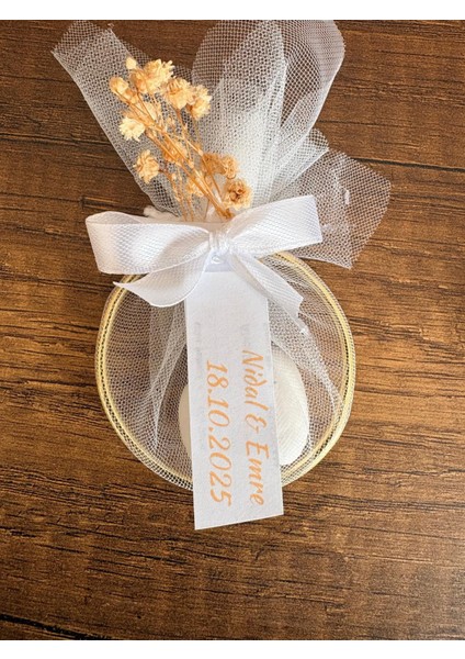 10 Adet Nikah Şekeri Beyaz Kurdele fiyatları