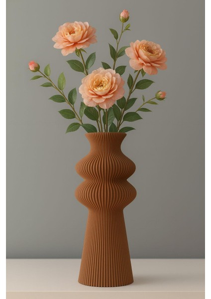 Premium Iskandinav Rustik Modern Plastik Dekoratif Vazo