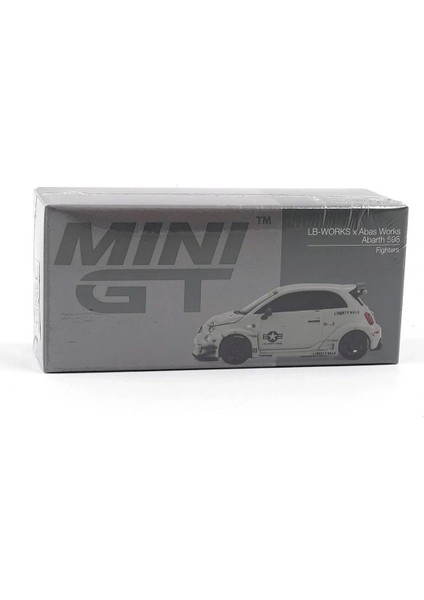 Mini Gt 1/64 Lb-Works x Abas Works Abarth 595