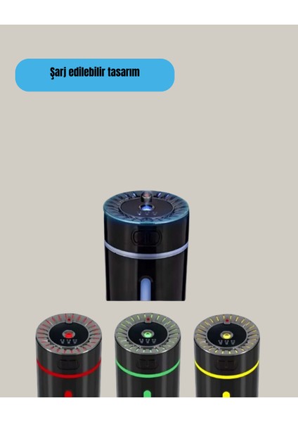 Aromaterapi Özellikli Ultrasonik Hava LED Atmosfer Işığı modelleri