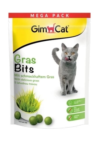 Gras-Bits Tahılsız Şekersiz Kedi Ödül Tableti 1 Adet 425 gr