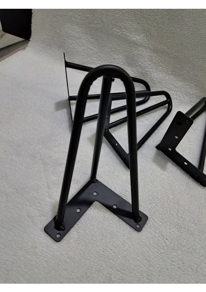 20 cm Metal 4 Adet Siyah Metal Mobilya Dolap Koltuk Kanepe Tv Ünitesi Ayakları fırsatları