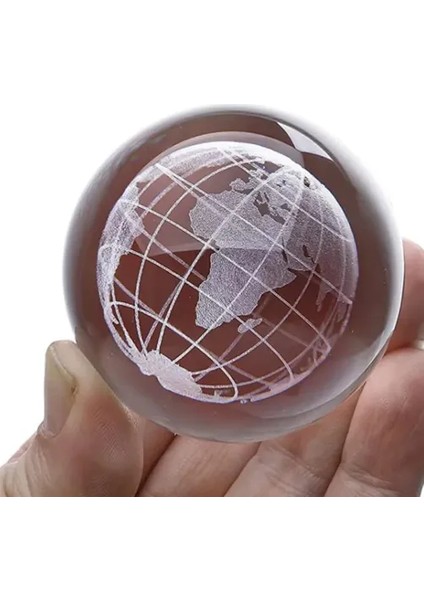 Dekoratif Dünya Tasarımlı Işıklı Cam Küre fırsatları