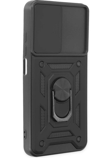 Xiaomi Redmi Note 9 4g Kılıf Pars Lens Yüzüklü Silikon - Siyah fiyatları