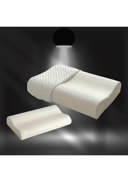 Konforlu Visco Boyun Yastığı, Ergonomik ve Ortopedik Uyku Desteği