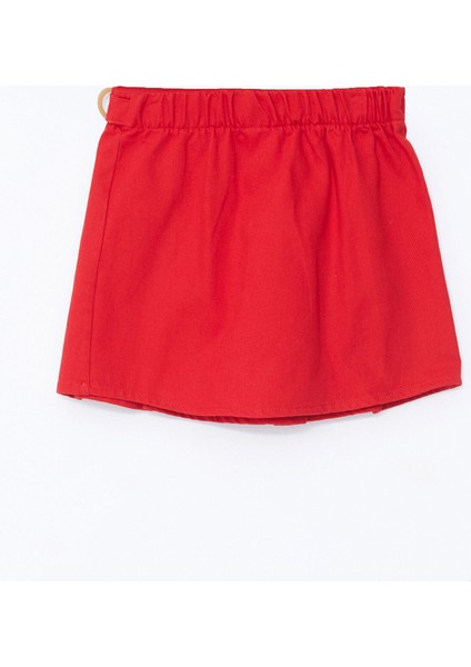 Yeni Sezon Beli Lastikli Basic Kız Çocuk Etek ve Külotlu Çorap 2'li Takım modelleri