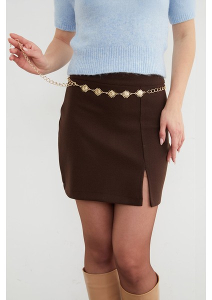 Güneş Detaylı Zincir Kemer