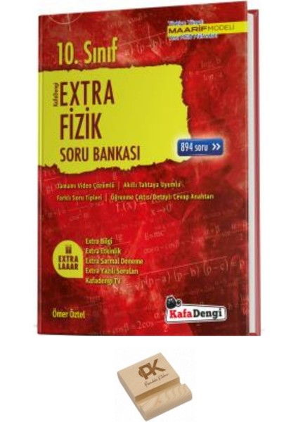 Kafadengi 10. Sınıf Maarif Ekstra Fizik Soru Bankası + Telefon Standı