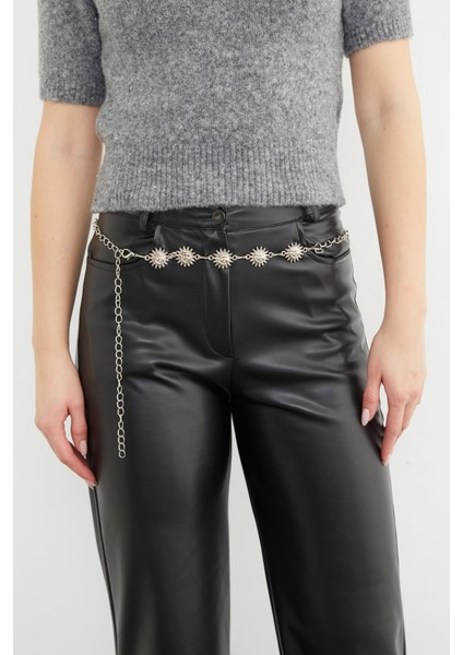 Güneş Detaylı Zincir Kemer