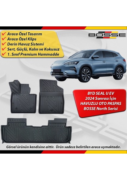 Byd Seal U Paspas Araca Özel Ev 2024 ve Sonrası Derin Havuzlu Bosse North Serisi fırsatları