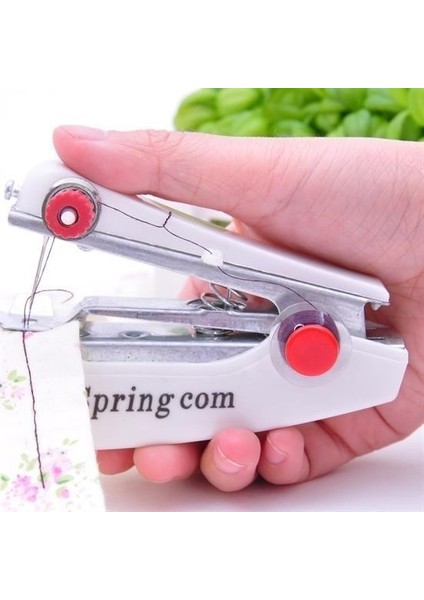 Buffer® Spring Come Mini Kolay Seyehat ve Ev Tipi El Dikiş Dikme Makinası