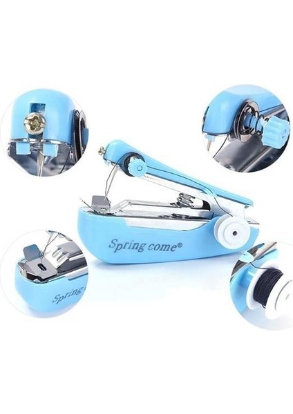 Buffer® Spring Come Mini Kolay Seyehat ve Ev Tipi El Dikiş Dikme Makinası fırsatları