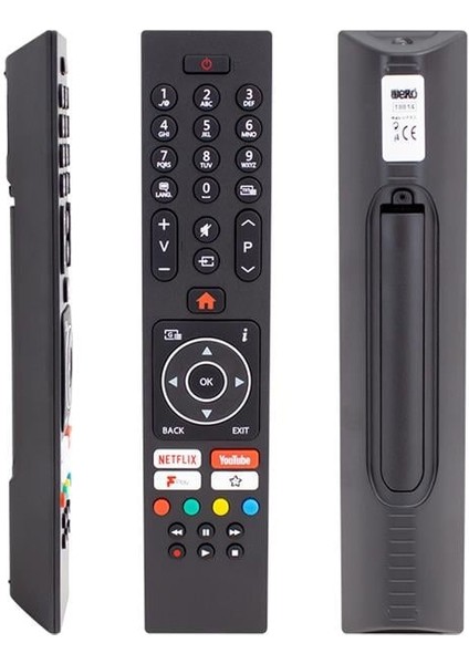 Netflix-Youtube-Play Tuşlu Lcd-Led Tv Kumanda (RC43137-30101403)