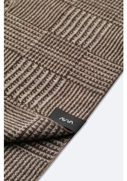 Erkek Kahve Desenli Püsküllü Şal A52Y9407 fiyatları