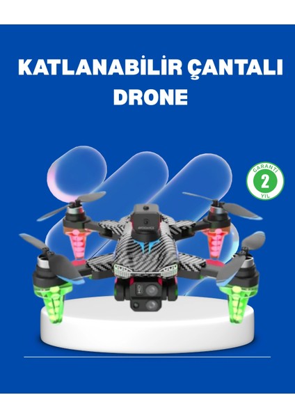 1080P Full Hd Katlanabilir Drone Uzun Uçuş Süreli Hafif Tasarım