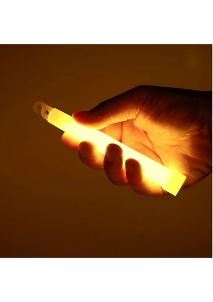 Turuncu Renk Karanlıkta Yanan Asılabilir Glow Stick Lamba 1 Adet