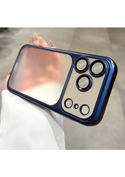iPhone 17 Promax Lens Korumalı Saydam Kılıf