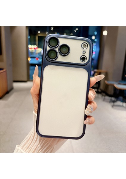 iPhone 17 Promax Lens Korumalı Saydam Kılıf