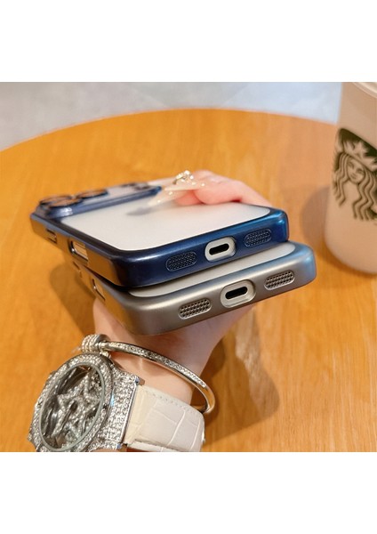 iPhone 17 Promax Lens Korumalı Saydam Kılıf